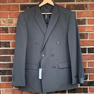 NWT Alain Dupetit Double Breasted Suit